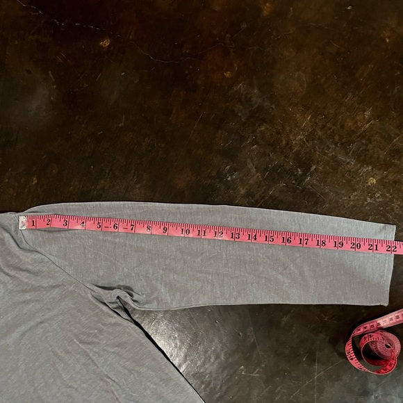 Victoria Secret Gray Henley “Dream” Sleep Shirt, XL - Picture 7 of 8